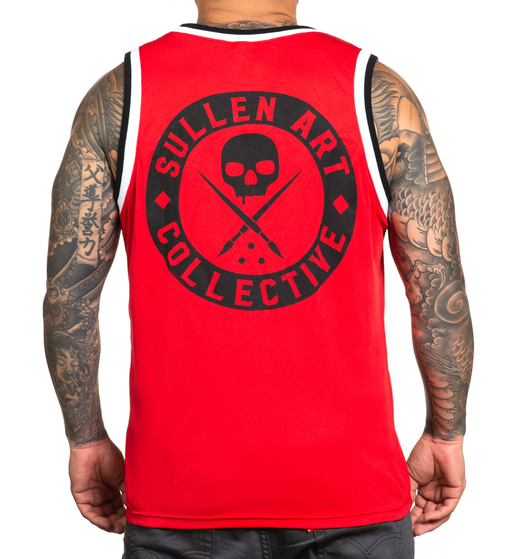 BOH JERSEY TANK RED