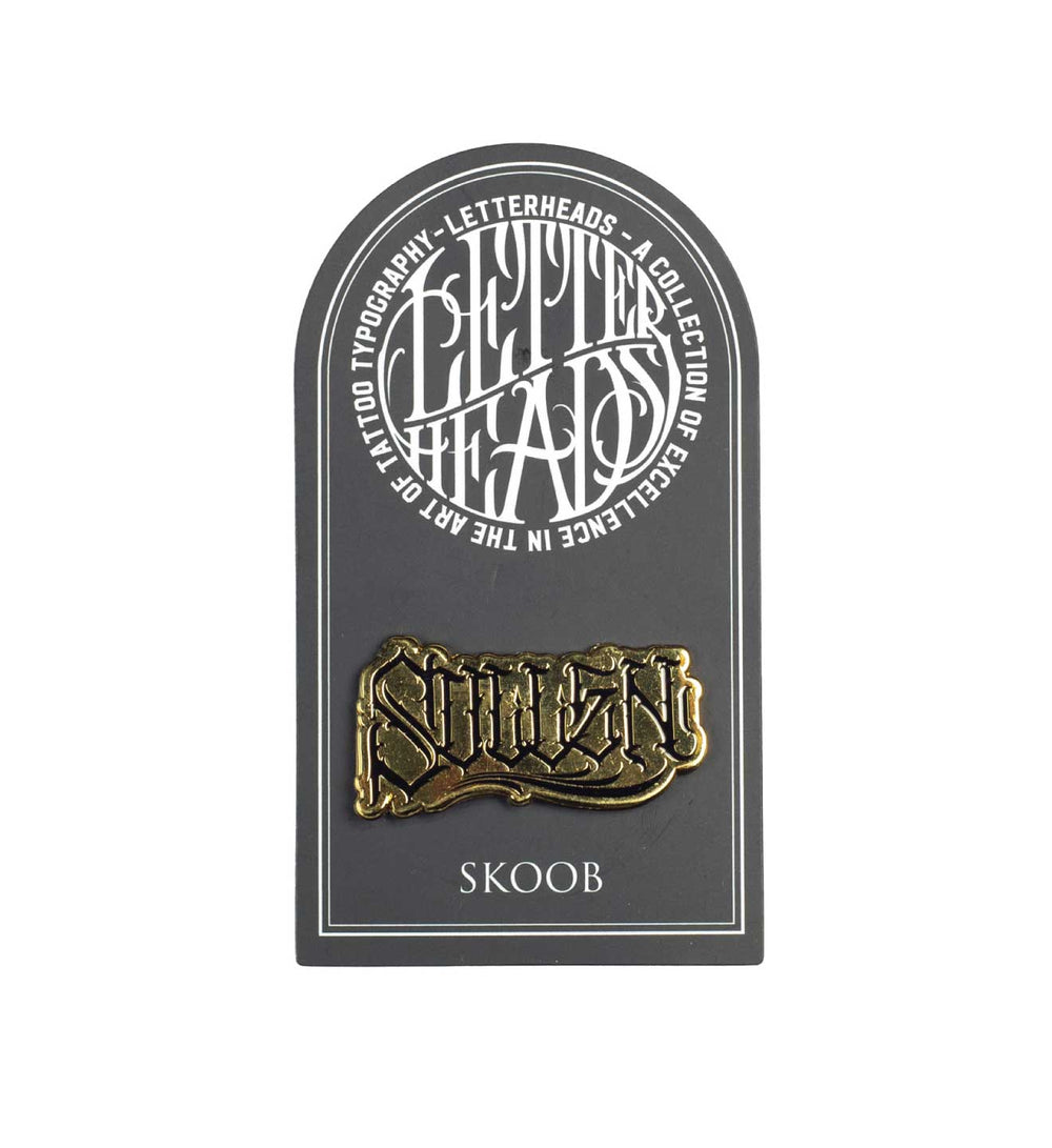 LETTERHEADS #20 - SKOOB - @SKOOBYDOOTATTOS