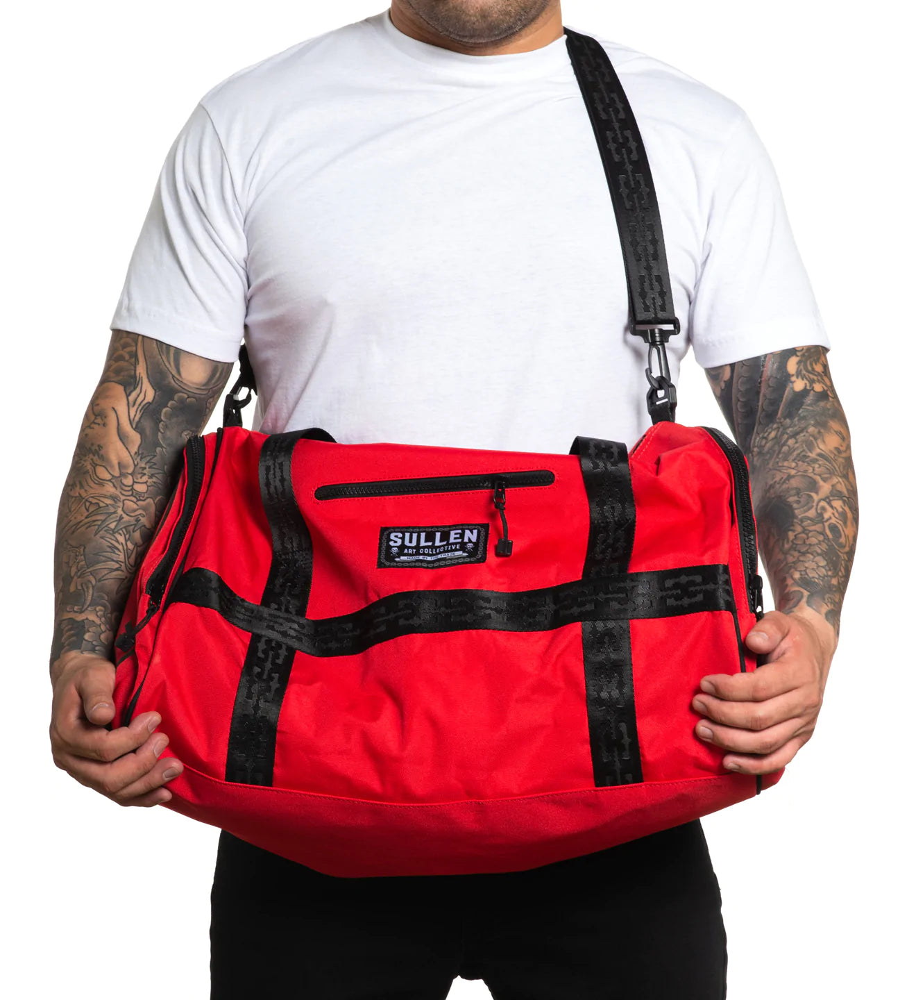 OVERNIGHTER BAG RED